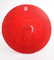 Aster Red Glass Charger Plate