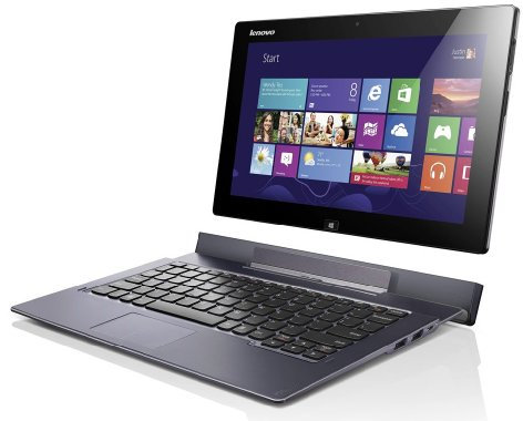 Lenovo Lynx K3011 11.6-inch Touchscreen Tablet with Bundled MB37AUK Keyboard Dock (Intel Atom Z2760 1.8GHz, 2GB RAM, 64GB SSD, WLAN, BT, Webcam, Integrated Graphics, Windows 8)