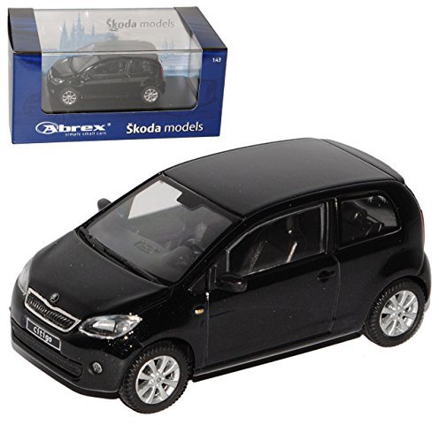 Abrex ?Koda Citigo 3 Türer Schwarz Ab 2012 143AB021DA 1/43 Modell Auto