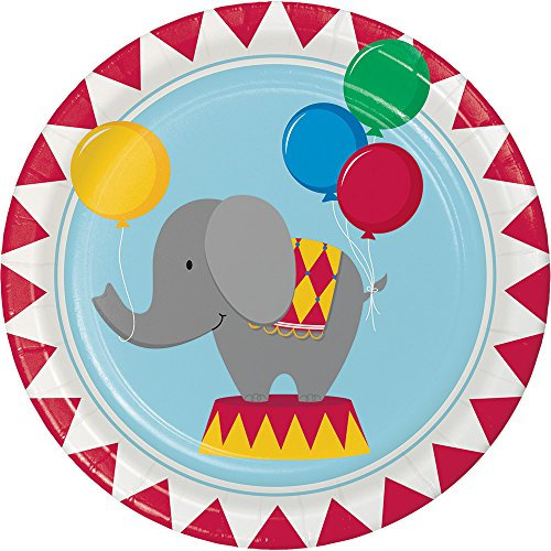 Pappteller Kleiner Zirkus