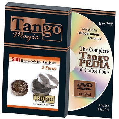 Slot Boston Box 2 Euro Aluminum (w/DVD)(A0017)by Tango - Trick
