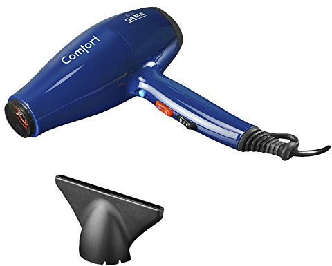 Gama Italy Professional - Comfort - Made in Italy Haartrockner - Langlebiger AC-Motor - 2 + 3 Jahre Herstellergarantie - 2200W Leistung - 3 m langes Kabel - 528 gr.
