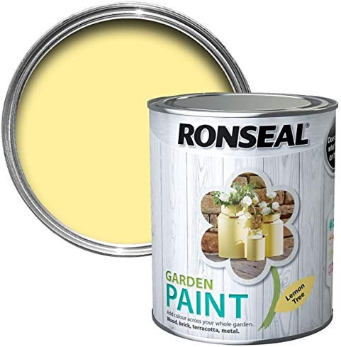 Ronseal RSLGPLT250 GPLT250 Garden Paint Lemon Tree 250ml, 250 ml