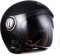 SOXON® SP-888 „Night“ · Jet-Helm · Motorrad-Helm Roller-Helm Scooter-Helm Moped Mofa-Helm Chopper Retro Vespa Vintage Pilot · ECE 22.05 Sonnenvisier Schnellverschluss SlimShell Tasche S (55-56cm)