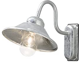 Konstsmide Vega 556-320 Wandleuchte B: 29,5cm T: 44cm H: 30cm / 1x60W / IP23 / Zink Metall