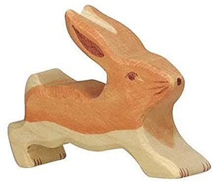 Holztiger Hase, klein, laufend, 80101