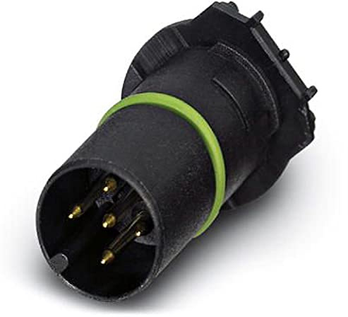 PHOENIX CONTACT SACCEC-M12MSB-2CON-M16/2,0-910 Bussystem-Einbausteckverbinder, Profibus, 2-Polig, M12, B-Kodiert, Vorderwund-Schraubmontage mit M16-Gewinde, Positionierbar, mit 2m Buskabel, 2 x 0.25mm, 100 Stk