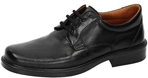 Made IN Spain 0101 Blucher LUISETTI Hombre Zapatos CORDÓN Negro