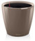 LECHUZA CLASSICO Premium LS 35 taupe hochglanz 16065