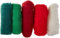 Rayher Hobby Rayher Filzwolle, reine Schurwolle, Vlies, Wintermix Christmas Greetings, Set 5 Farben à 20 g, Filzwolle 100 g, 100% Wolle zum Filzen, Märchenwolle, Filzwolle Weihnachten 5364600
