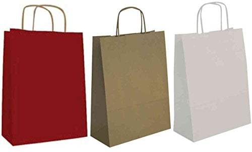 agipa 101646 Papiertragetasche - aus Kraftpapier, groß, braun