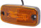 HELLA 2PS 345 600-011 Seitenmarkierungsleuchte - Begrenzungsleuchte - Anhänger - Wohnwagen - LED - 24V - Schraubanschluss/Anbau - ADR/GGVS - Kabel: 500mm - Stecker: offene Kabelenden - 2-polig