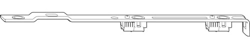 ROTO NT Designo/Designo 2 Falzaxerstulp (477255)