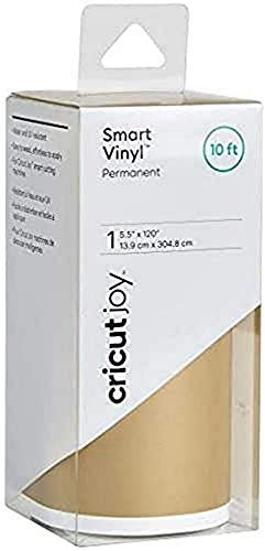 Cricut Joy Smart Vinyl Permanent Gold 10ft, 2007355