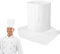 Matogle 20 Piezas de Papel desechable Chef Tall Hat Set Cocina Ajustable Cooking Chef Cap Unisex Pastry Chef Hat para restaurantes Home Kitchen School Party Catering Hoteles