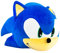 Club Mocchi Mocchi TOMY - Peluche Sonic 3D Méga 38 cm de l'univers Sega. Super douce et idéale pour les collectionneurs ainsi que les filles et les garçons dès 3 ans. T12419, Bleu