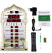 Dpofirs Gebetsuhr Islam azan Batterie Moschee Uhr spielt islamisch muslimisch Azan digital muslimisch Gebetsalarm Athan Islam für Gebet Muslimisch