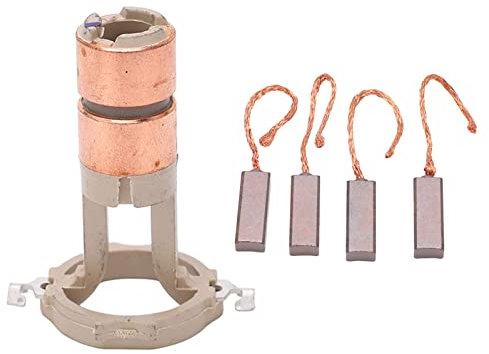 OUKENS Juego de cepillos de anillo colector de alternador, kit de reparación de generador 230090 reemplazo para Valeo