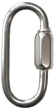 Kettennotglied Ø 10 mm kurze Form aus Edelstahl V4A 1 Stück A4 Kettenverbinder Verbindet Kette