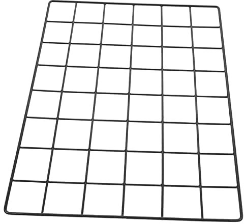 ULDIGI Metal Grid Wall Panel 30x50cm Iron Art Photo Frame Wall Grid Panel Picture Organizer for Home Decoration and Photo Display