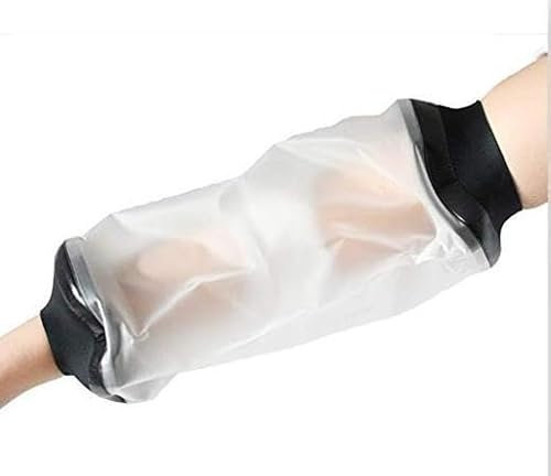 Sealcuff Protezione impermeabile per gesso e bendaggio, copertura riutilizzabile per doccia, per adulti, braccia, gambe, piedi, tenuta stagna (PICC - Large)