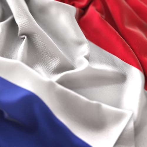 Nationalflagge 90 x 60 cm – Polyester-Flagge mit Stangenschlaufe, wetterfest, lebendige Farbe und geeignet für den Innen- und Außenbereich European Flag (Frankreich)