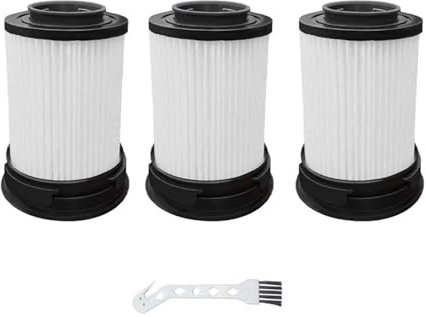 SLAVIK Kompatibel mit Miele TriFlex HX1, HX1 Pro, HX1 Cat&Dog Akku-Staubsauger HX-FSF Hepa-Filter Ersatzteil Nr. 11289902 Zubehör (Color : 3 Pcs)