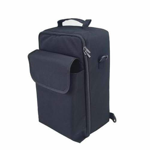 Gaming Console Carrying Case for PS5 Slim,Travel Backpack Large Capacity Storage Bag Portable Shoulder Bag Game Console Accessories (Without Logo)