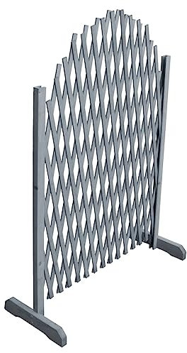 Générique Clôture en Treillis Bois de Sapin Massif 1,8x1 m Gris,Quincaillerie,Clôtures & barrières,Panneaux de clôture,2.3 kg,Gris,310036