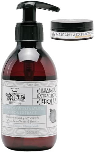 Mi Rebotica Professionelles Zwiebelshampoo für glattes oder gebleichtes Haar, Kirschduft, 250 ml