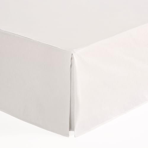 Abdeckung für Boxspringbetten, 100 x 190/200 cm, Bettgestell, 100 cm, Weiß