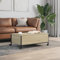 Kangmusi Couchtisch mit Rollen Sonoma-Eiche 91x55x34 cm Holzwerkstoff,842297kangmusi