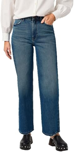 Wrangler Damen Loose Straight Jeans, Muse, 28W / 32L EU