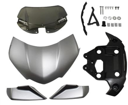 Windschutzscheiben Motorrad Windschutzscheibe Windschutzscheibe Scheinwerfer Gaurd Verkleidung Gugel Schutz Für Tr&iumph Speed ​​Triple 1200 RS 2021 2022 Einstellbar