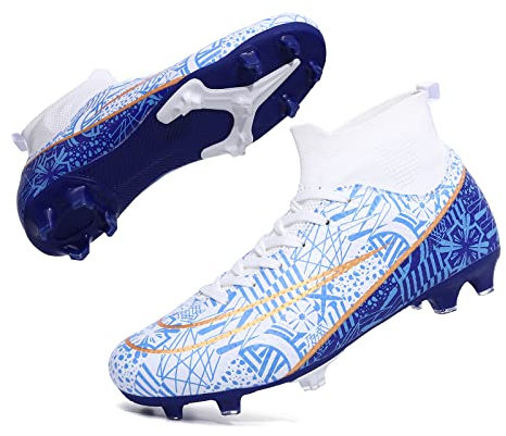 Madame High Top Spike Fußballschuhe - Herren Kunstrasen Football Shoes Turf Boots Professionelle Fußball Stiefel