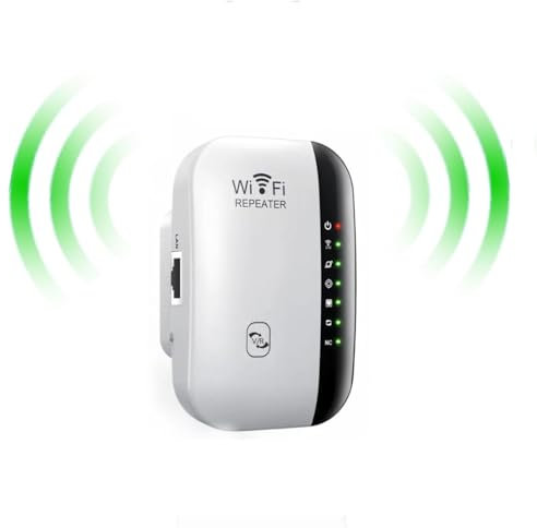 Amplificatore segnale WiFi potente 200 m² di portata | Estensore WiFi | Ripetitore WiFi a lungo raggio | Amplificatore di segnale WiFi Extender| Estensore WiFi Ripetitore di segnale WiFi Amplificatore