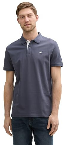 TOM TAILOR Herren 1031006 Poloshirt, 10306 - Blueish Grey, XL