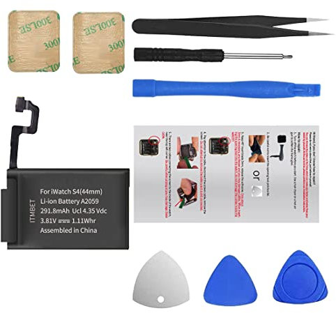 [400mAh] Battery for Samsung Galaxy Watch 4 Classic, EB-BR890ABY Replacement Battery with High Capacity for Samsung Galaxy Watch 4 Classic SM-R890 SM-R895 (46 mm) SM-R870