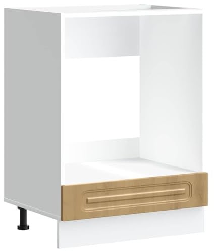 vidaXL Herdumbauschrank Kalmar Artisan-Eiche Holzwerkstoff, Backofenschrank, Herdschrank, Ofenschrank, Küchenofenschrank, Küchenherdschrank