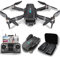 Dron con cámara 4K profesional, para adultos, niños, principiantes, cuadricóptero con mando a distancia, FPV, minidron con 50 minutos, motor sin escobillas, botón de inicio, fotografía por gestos
