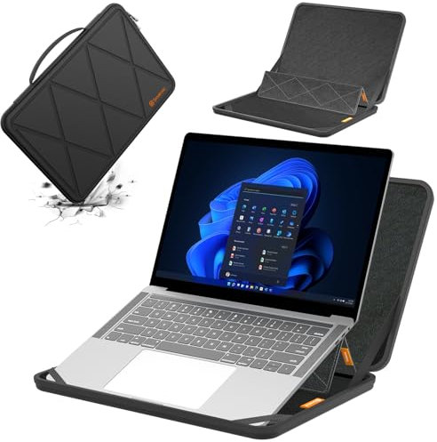 Smatree MS56 Hard Eva Schutzhülle mit Ständer für 14 Zoll Lenovo ThinkPad L14 Gen 5/X1 Yoga Gen 8/7/6 2 in 1, für ThinkPad X1 Carbon Gen 11/10, für IdeaPad Flex 5i/5 2 in 1, ThinkBook 14 Gen 6/7 case