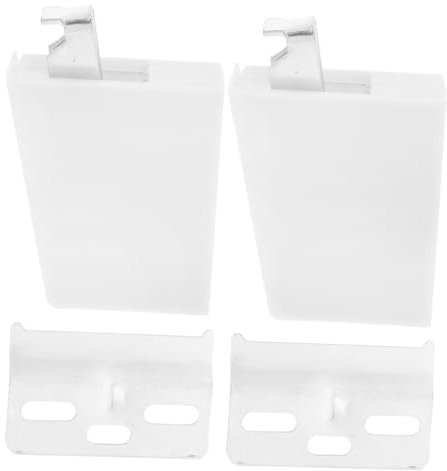 Vaguelly 2Sätze Wandhalterungen für Küchenschränke Verstellbare Eckstützen Galvanisierte Schwerlast Möbelhalterungen für Küchen Schlafzimmer und Esszimmer