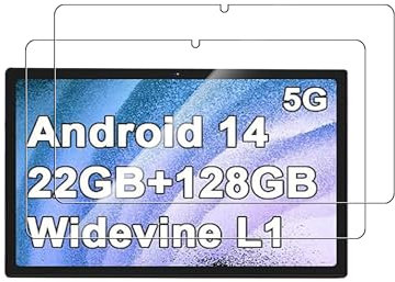 toergy Protector de pantalla de vidrio templado para tableta Dghrti TAB20 de 10 pulgadas, alta transparencia, resistente a los arañazos, antihuellas (2 unidades)