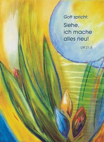 Jahreslosung 2026, Poster DIN A2, »Siehe, ich mache alles neu!«
