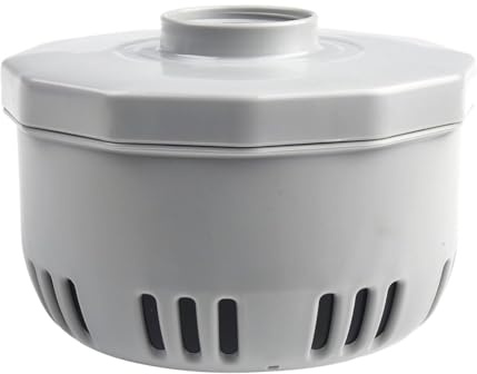 QYMDRION P6653 Filterhalter, Gehäuse für Spa-Pool-Filter, Filterpatronenhalterung, Geeignet für aufblasbare Pools und Whirlpools, Geeignet für Filterpatrone Typ VI, Weiß, 1 Stück