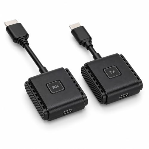 VBESTLIFE Trasmettitore e Ricevitore HDMI Wireless USB C, Ripetitore Segnale Audio Video da 50m, per Streaming e Presentazioni