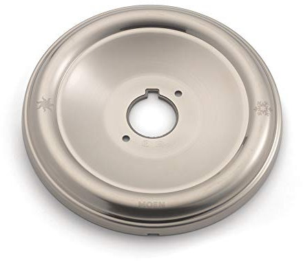 Moen 97491BN Rosette für Monticello Posi-Temp Einhandgriff Wanne und Duscharmaturen, Gebürstetes Nickel
