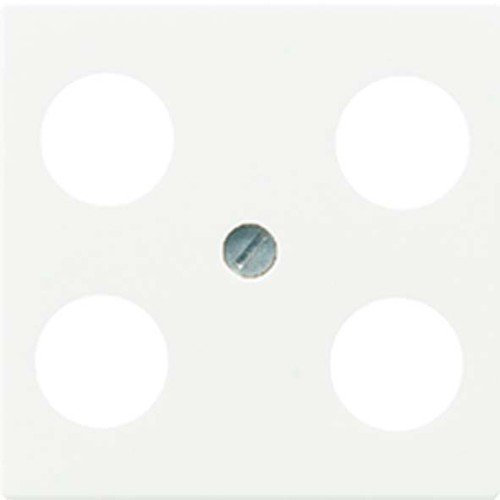 Jung A561-4SAT1WW Abdeckung f. SAT-TV-Steckdose Hirschmann