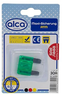 alca® Maxi-Sicherung 30A 1 Stück Blister