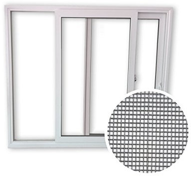 Schiebefenster SFS - 2-fach-Verglasung - 2-flügelig - Beide Seiten zum öffnen - BxH: 2000x1000 mm inkl. Insektenschutz